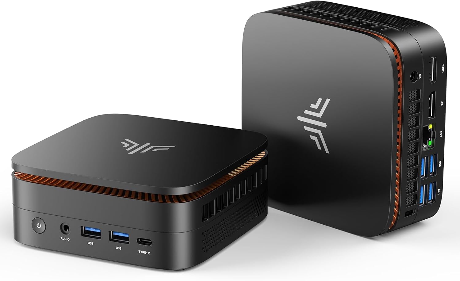 KAMRUI Pinova P1 Mini PC, AMD Ryzen 3 4300U Quad-Core, 16