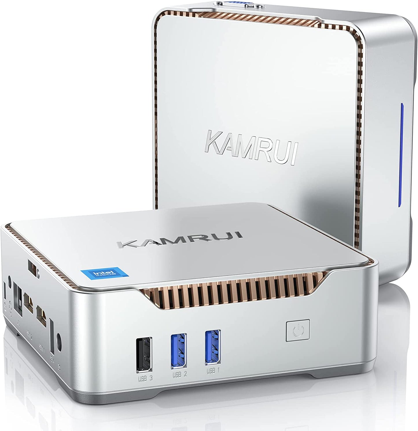 KAMRUI Mini PC,12th Intel Alder Lake- N95 up to 3.4 GHz,16GB RAM+512GB M.2 SSD, Windows 11 Pro Mini Computer,Support 2.5" SATA SSD,WiFi 2.4G/5G,Bluetooth4.2,Triple Display,4K Reliable Office Small PC