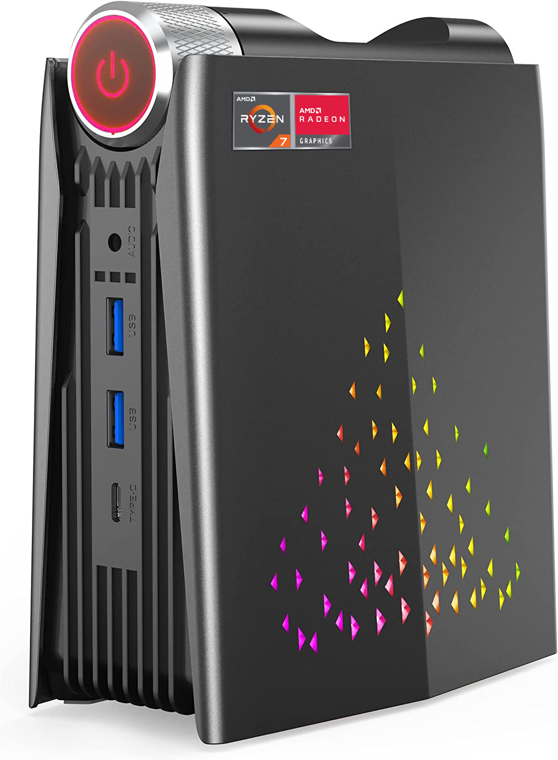 ACEMAGICIAN Mini PC, 16GB DDR4 512GB NVME SSD | Gaming PC, AMD Ryzen 7 5875U, Mini Desktop Computer, Mini Computers