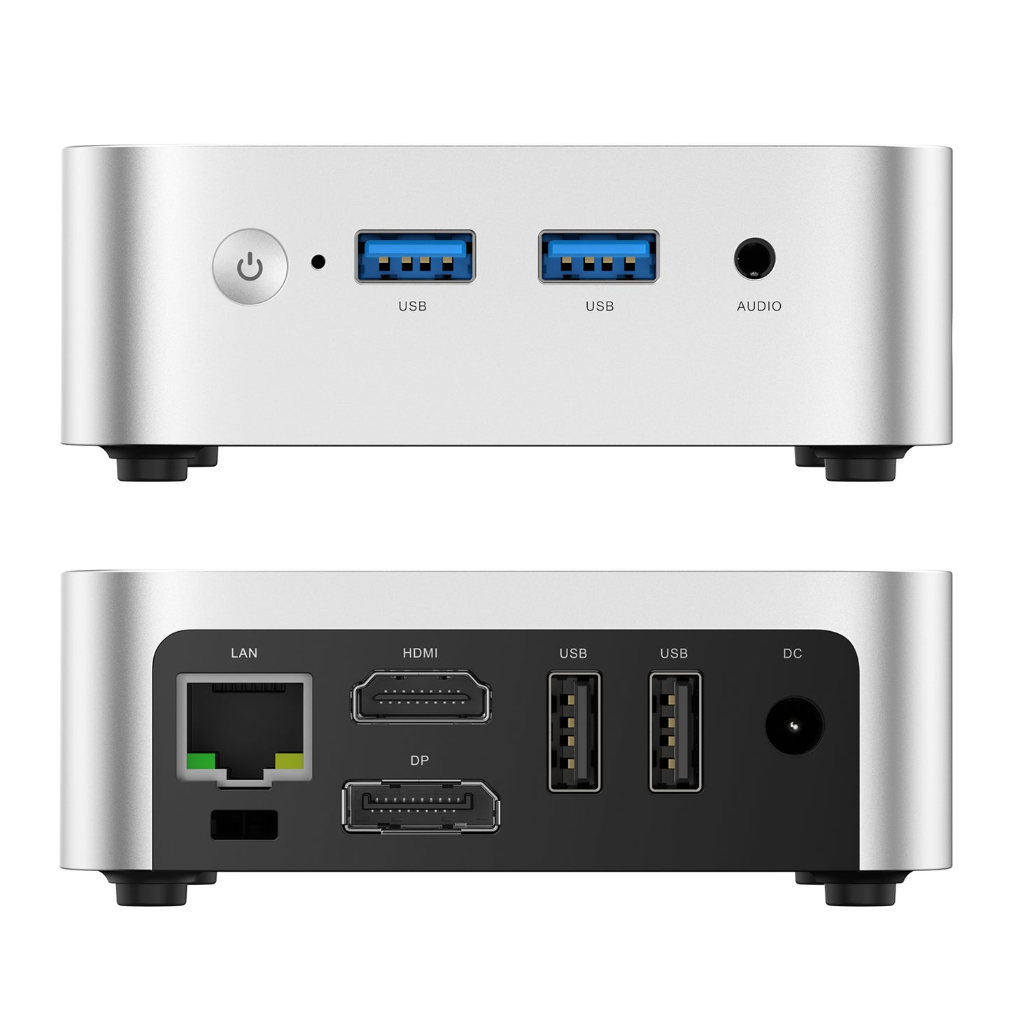 ACEMAGIC Vista V1 N97 Mini PC, 16GB DDR4 RAM 512GB SSD | 12th Gen N97(Beat N100/N95, up to 3.6GHz), Small Desktop Computer, 4K Dual Display/WiFi/VESA for Home/Office