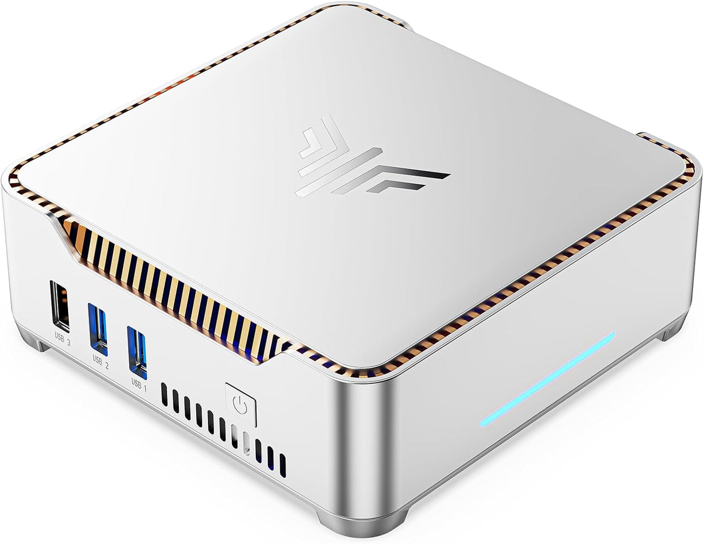 KAMRUI GK3Plus Mini PC with Windows 11, 8GB RAM 256GB M.2 SSD,12th Alder Lake N97 (up to 3.6GHz) Micro PC, 2.5''SSD, Gigabit Ethernet, 4K UHD, WiFi 5, BT4.2, VESA/Home/Business Mini Desktop Computer