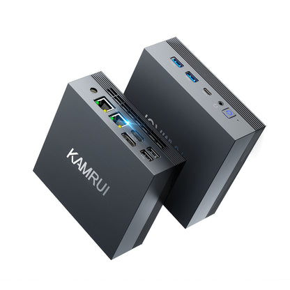 KAMRUI [Dual LAN] Mini PC,AMD Ryzen 5 5560U (6C/12T, up to 4.0 GHz), M