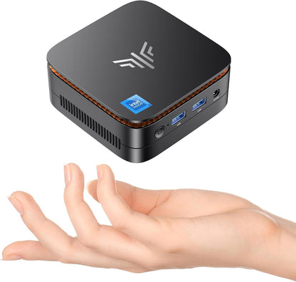 KAMRUI Essenx E1 N150 Mini PC, 16GB DDR4 1TB M.2 SSD Micro PC, Mini Desktop PC with Ethernet, WiFi, Bluetooth, Small Computer Supports Dual 4K Display for Business, Home, Office