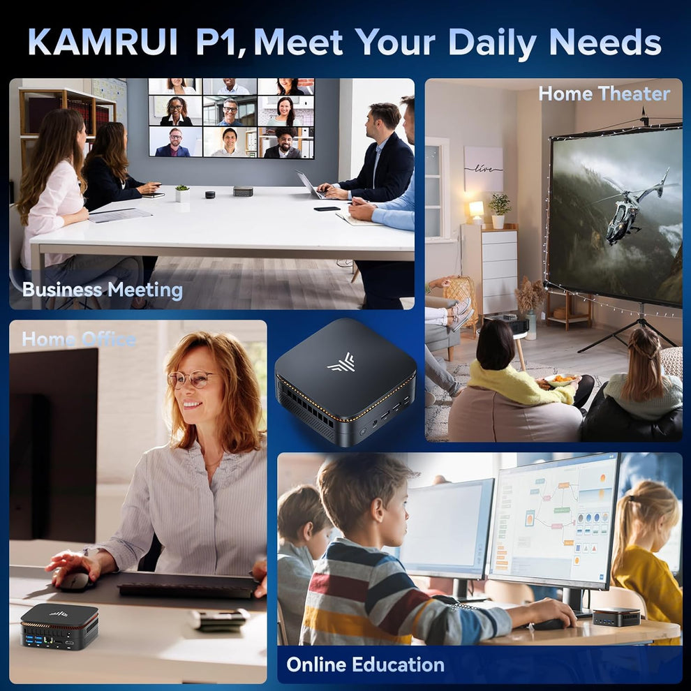 KAMRUI Pinova P1 Mini PC, W-11 Pro AMD Ryzen... | KAMRUI – Offical Store