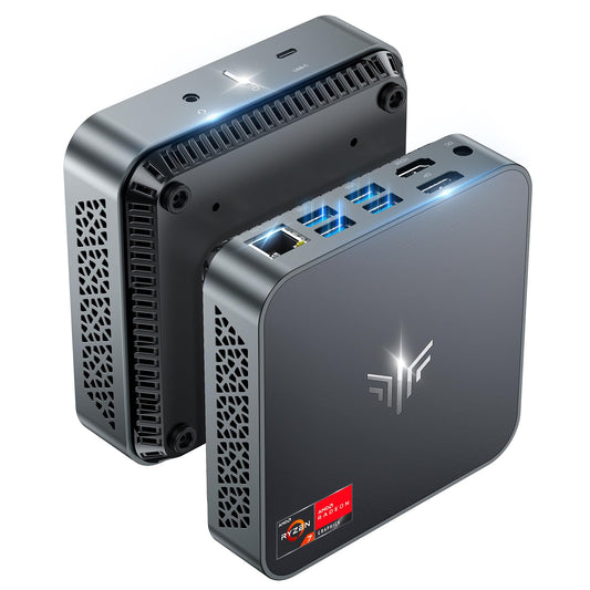 KAMRUI Mini PC Ryzen 7 5700U(8C/16T, up to 4.3GHz)