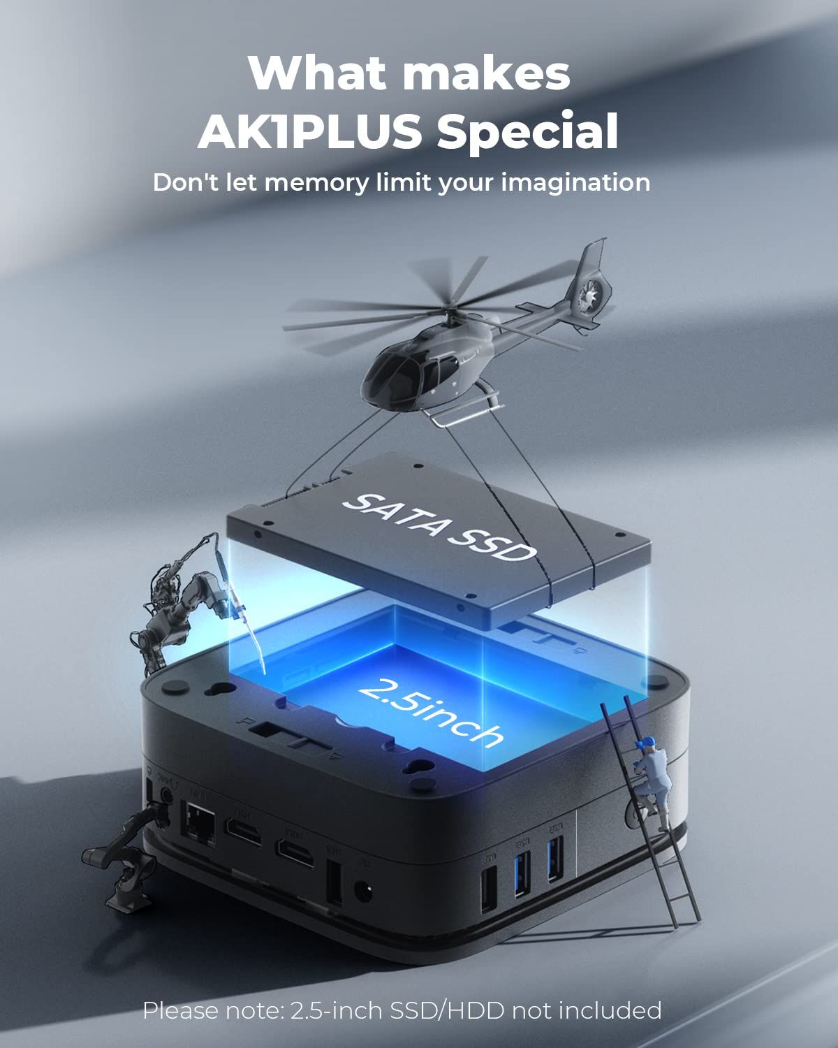 NiPoGi Mini PC Alder Lake €178.5 After AK1PLUS16GB At Amazon prime day!